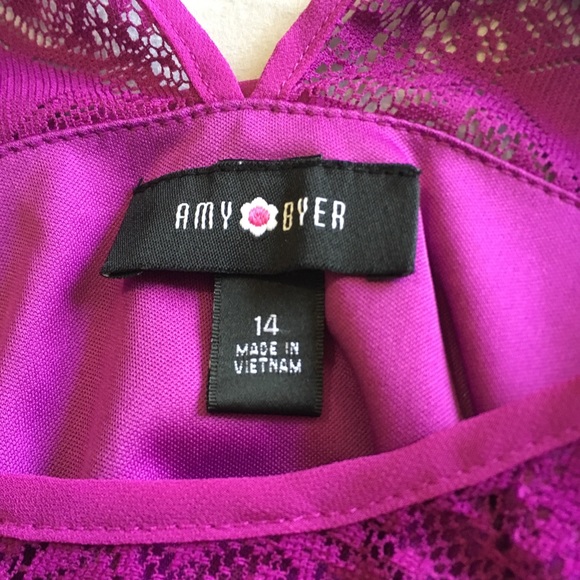 🍁FINAL SALE🍁 Girls Size 14 Purple Dress - Picture 5 of 8